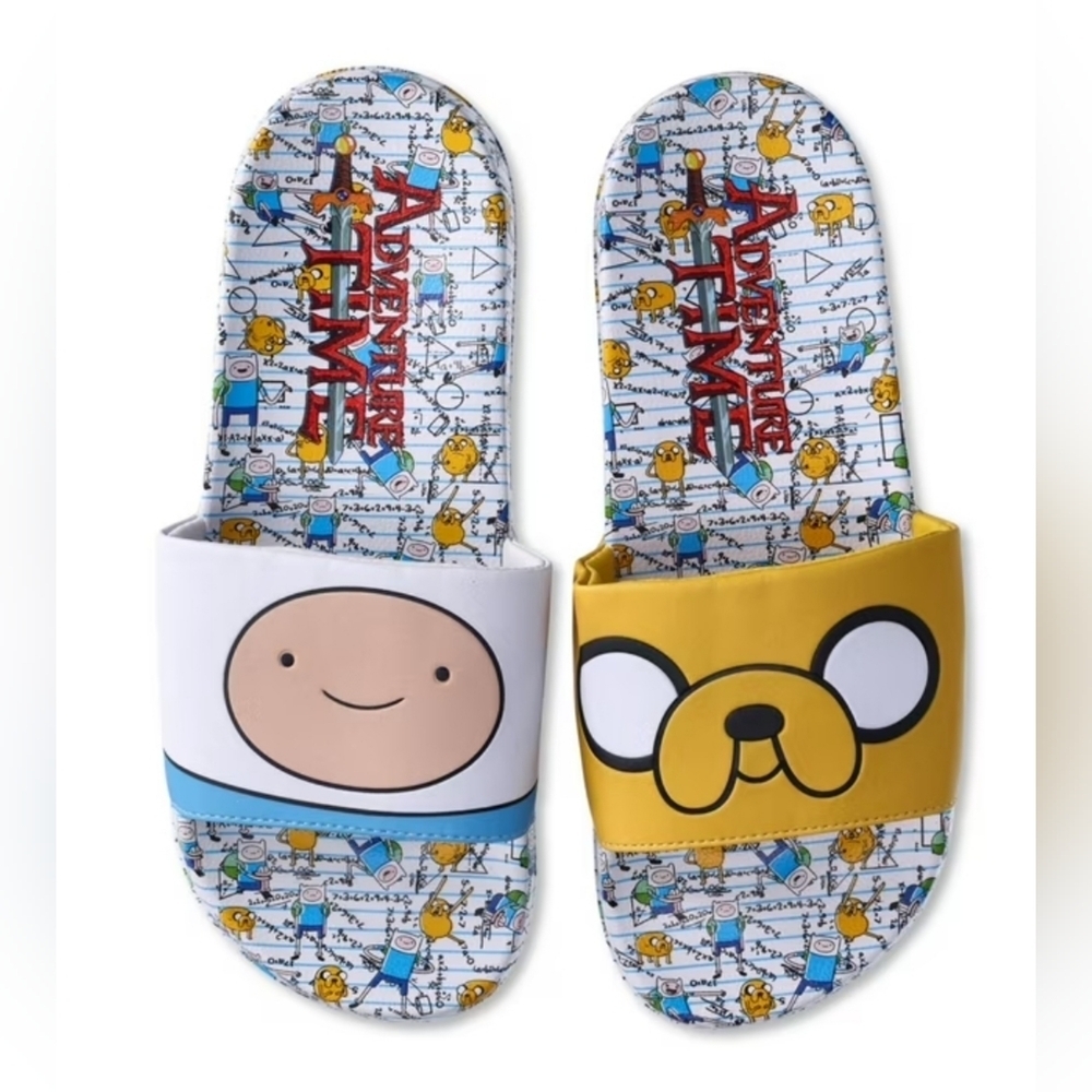 Adventure Time Men's 13 Sport Slide Sandals